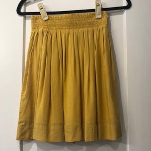 Mustard Small Skirt